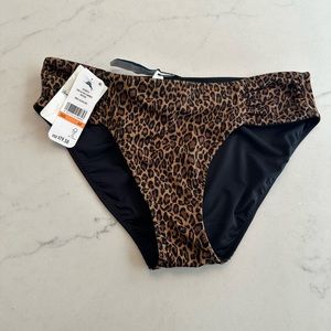 Woman’s Leopard Print Bathing Suit Bottom Tommy Bahama bikini